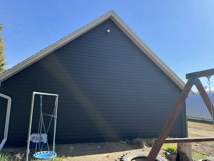 Navy Siding Transformation