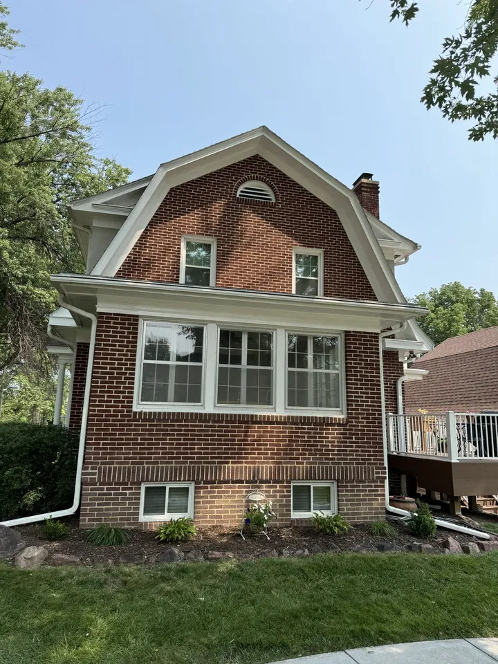 Brick Two-Story — Exterior Trim & Eaves