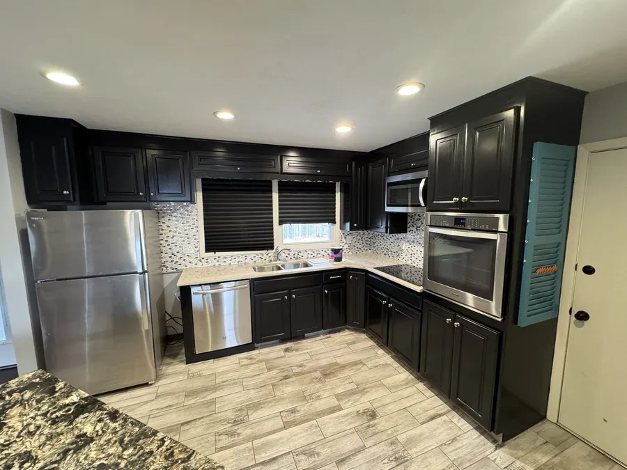 Kitchen Cabinets Painted Black — Whole Main Floor Refresh — finished, photo 2