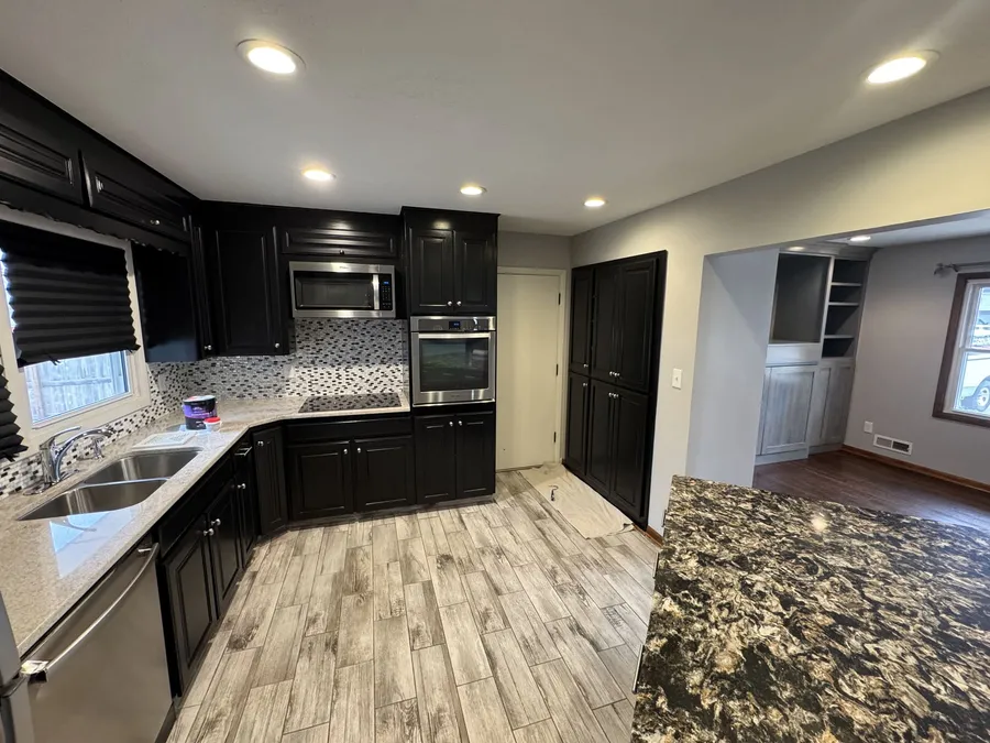 Kitchen Cabinets Painted Black — Whole Main Floor Refresh — finished, photo 3