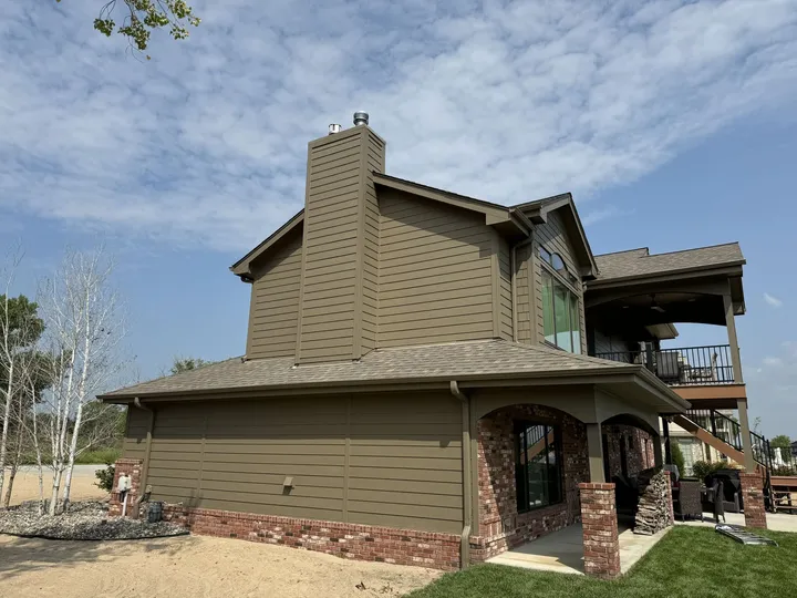Lake House — Full Exterior Repaint