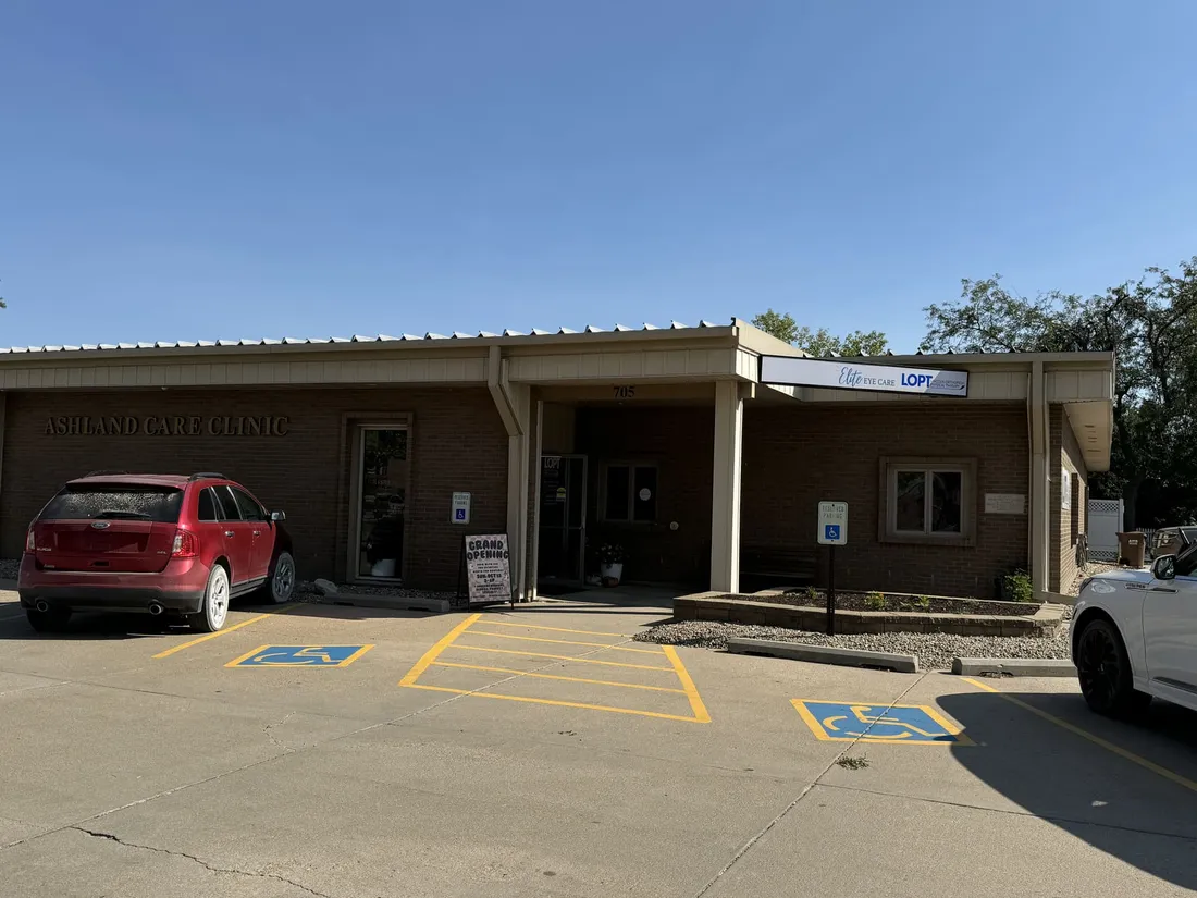 Clinic Exterior Repaint — before