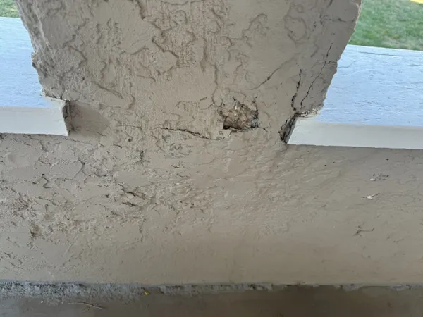 Stucco Bungalow — Exterior Trim Refresh — before, photo 2